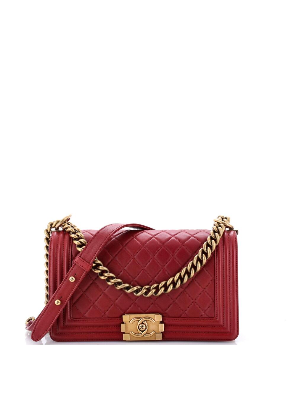 Chanel Boy Flap Bag Quilted Lambskin #371115C42B
